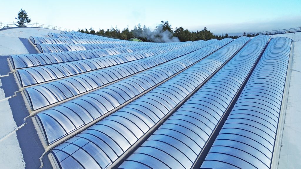 rooflight renewal at Center Parcs by Central Group