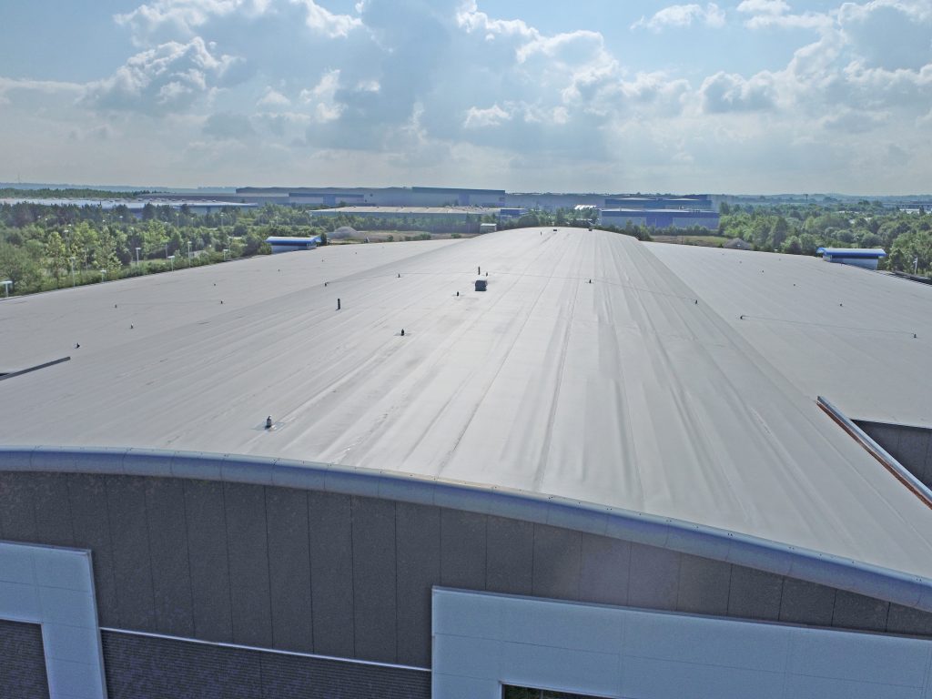 Single-ply installation at Capita Park, Rotherham