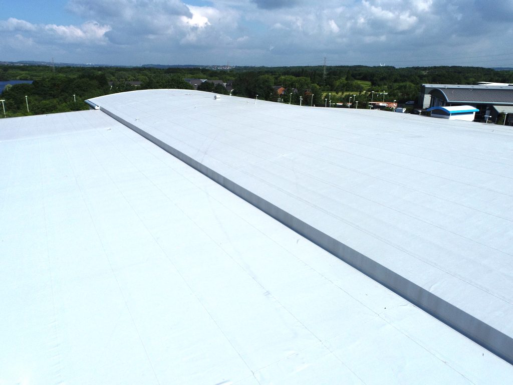 close-up shot of single-ply by Central Group